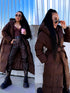 Choco Long Hooded Jacket "BEST CHOICE" FC85